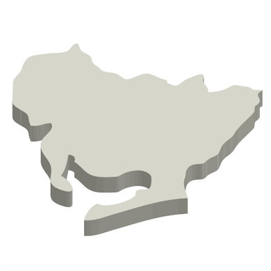 愛知の立体MAP
