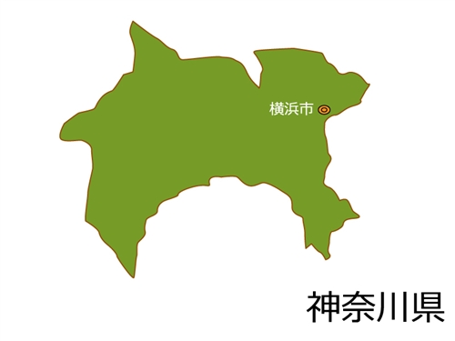 神奈川県横浜市のMAP